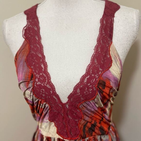 Free People Siren Maxi Top Adjustable Halter size L and S NWOT never worn - Picture 4 of 7